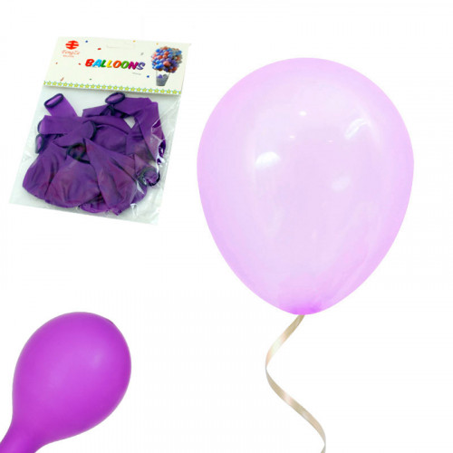 Балони "Кристал" - фосфоресциращи /10 броя/