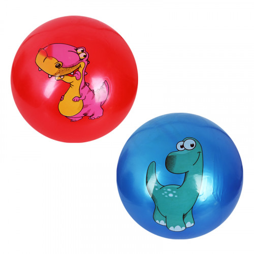 Детска топка "Динозаври" /мека гума/