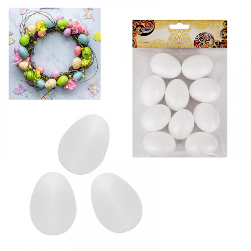 Яйца за декорация - стиропор /4,5 см./ 
