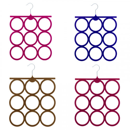 Закачалки за колани и шалове с текстилно покритие 