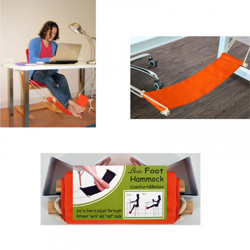 Креативен хамак за крака за бюро /текстил/