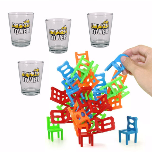 Настолна игра с шотове "Drunken Tower"